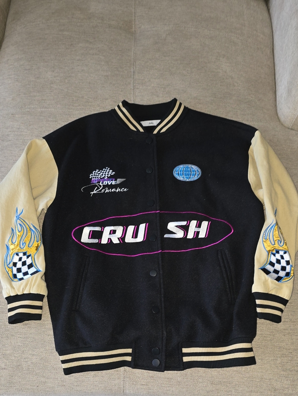 ADIKA - Crushing Hard Varsity Jacket Xs-Small